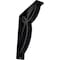 Ekena Millwork Versailles Wrought Iron Bracket, (Triple center brace), Powder Coated Black 2"W x 7 1/2"D x 10"H BKTM02X07X10TVE - alternate 1